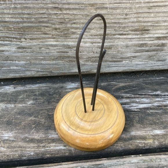 VINTAGE GANTZLER MEMO NOTE HOLDER OFFICE DECOR ACC - Picture 4 of 5